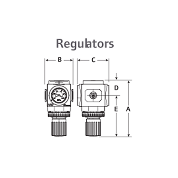 IMMAGINE DIMENSIONI 5 Soluzioni per la rivendita professionale e industriale The use of air preparation devices, such as filters, regulators, and lubricators is an excellent means of keeping your tools and equipment to operate at their peak performance