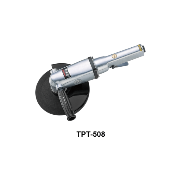 TPT 508 Soluzioni per la rivendita professionale e industriale The TP series grinders offer maximum yield during material removal with minimum effort. The TP series grinders are robust, durable and light, easy to handle. The range covers pencil grinders and many straight grinders and angle grinders (from 50 mm up to 180 mm ), Particularly proud it covers the new series of high-power industrial grinders (1-1.5 HP ) available in all versions