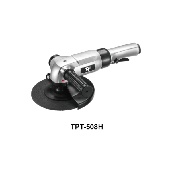 TPT 508H Soluzioni per la rivendita professionale e industriale The TP series grinders offer maximum yield during material removal with minimum effort. The TP series grinders are robust, durable and light, easy to handle. The range covers pencil grinders and many straight grinders and angle grinders (from 50 mm up to 180 mm ), Particularly proud it covers the new series of high-power industrial grinders (1-1.5 HP ) available in all versions