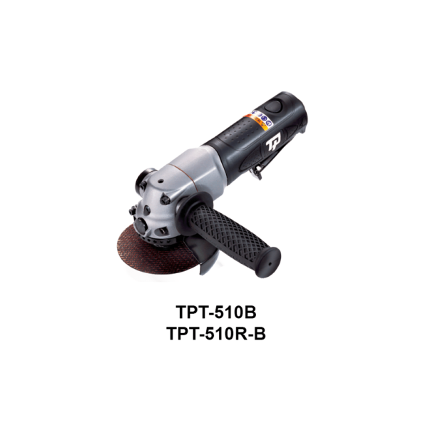TPT 510 1 Soluzioni per la rivendita professionale e industriale The TP series grinders offer maximum yield during material removal with minimum effort. The TP series grinders are robust, durable and light, easy to handle. The range covers pencil grinders and many straight grinders and angle grinders (from 50 mm up to 180 mm ), Particularly proud it covers the new series of high-power industrial grinders (1-1.5 HP ) available in all versions