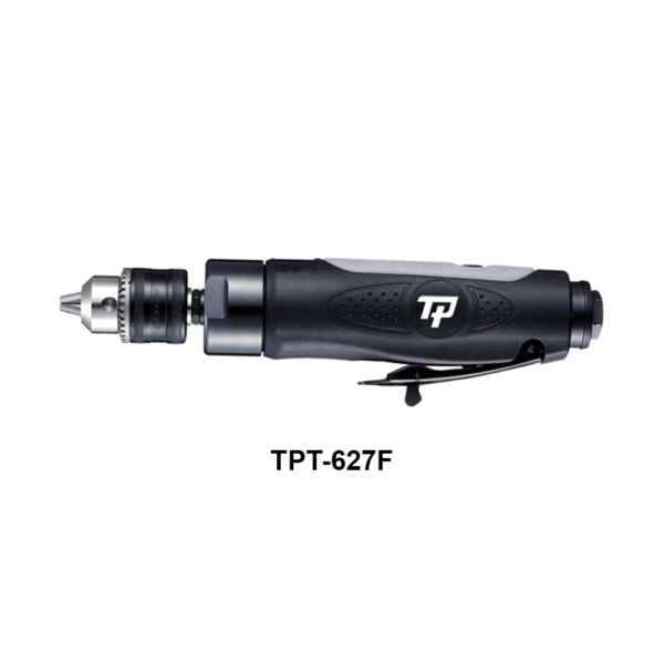 TPT 527F Soluzioni per la rivendita professionale e industriale I trapani pneumatici serie TPT sono progettati e costruiti per garantire massima produttività e maneggevolezza grazie al favorevole rapporto potenza/peso.  