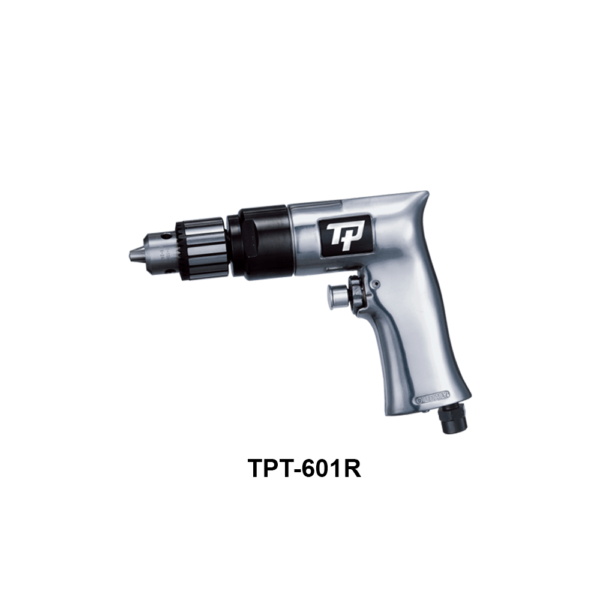 TPT 601R Soluzioni per la rivendita professionale e industriale I trapani pneumatici serie TPT sono progettati e costruiti per garantire massima produttività e maneggevolezza grazie al favorevole rapporto potenza/peso.  