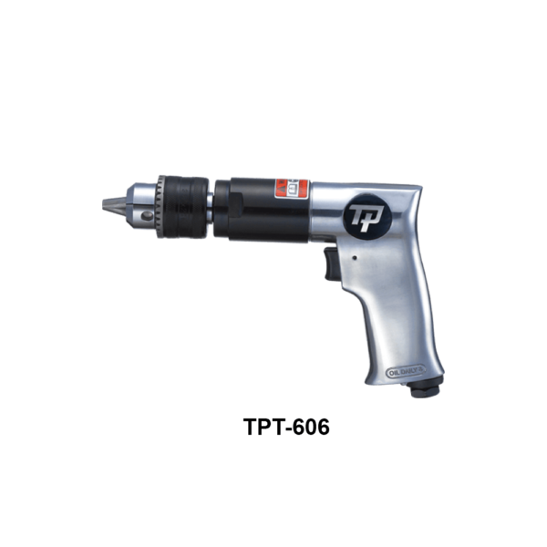 TPT 606 Soluzioni per la rivendita professionale e industriale With drilling capacity from 6mm (1/4”) to 13mm (1/2”), various speeds and power, TP drills are designed to handle both your tough and smooth operations. The range provides straight, angle a