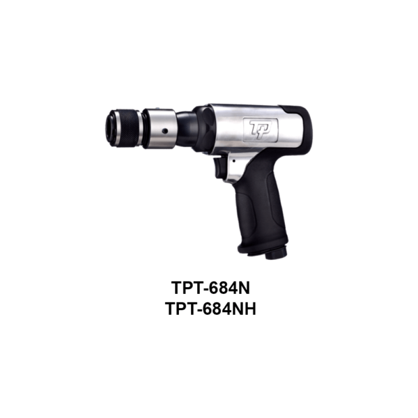 TPT 684 Soluzioni per la rivendita professionale e industriale Built to withstand the toughest jobs, TP pneumatic hammers and scalers are designed to handle the toughest jobs. The combination of power, compactness and lightness make them the tool par excellence and with the best performance in the sector. Operator comfort is guaranteed with the exclusive anti-vibration body The range offers industrial hammers for chip removal, welding hammers, and welding needle scalers.