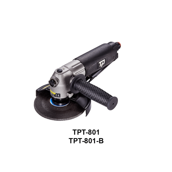 TPT 801 1 Soluzioni per la rivendita professionale e industriale The TP series grinders offer maximum yield during material removal with minimum effort. The TP series grinders are robust, durable and light, easy to handle. The range covers pencil grinders and many straight grinders and angle grinders (from 50 mm up to 180 mm ), Particularly proud it covers the new series of high-power industrial grinders (1-1.5 HP ) available in all versions