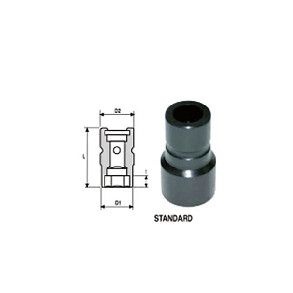 IMMAGINE 1 2 SQ DRIVE LOV LOSS OF VIBRATIONIMPACT SOCKETS STANDARD 1 Soluzioni per la rivendita professionale e industriale The best quality of a screwing compass can be found in the ability to withstand the greatest number of impact blows generated by the tools, by the precision with which the coupling between the exit shaft of the screwdriver and the drive (square drive) of the compass and the quality of the material in which the compass is made. The OZAT compasses by Airtechnology are made with special processes that combine the traditional electroerosions in a special chemical bath. This process gives the bushes characteristics of resistance to wear and strength to use unique in the market.