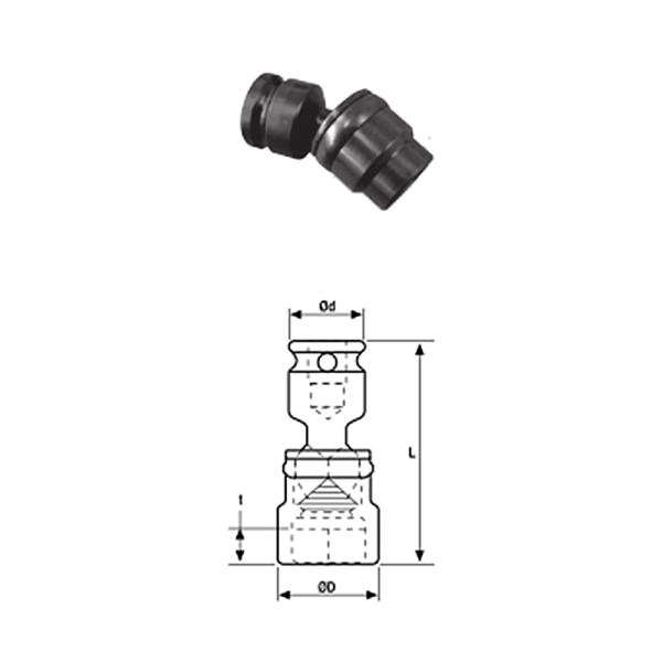 IMMAGINE 1 2 SQ DRIVE UNIVERSAL SOCKETS REGULAR LENGTH 2 Soluzioni per la rivendita professionale e industriale The best quality of a screwing compass can be found in the ability to withstand the greatest number of impact blows generated by the tools, by the precision with which the coupling between the exit shaft of the screwdriver and the drive (square drive) of the compass and the quality of the material in which the compass is made. The OZAT compasses by Airtechnology are made with special processes that combine the traditional electroerosions in a special chemical bath. This process gives the bushes characteristics of resistance to wear and strength to use unique in the market.