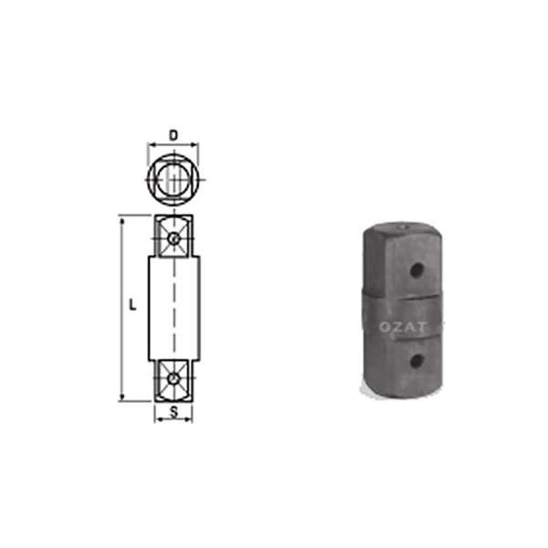 IMMAGINE 3 1 2 SQ DRIVE TWO SIDE MALE ADAPTORS 1 Soluzioni per la rivendita professionale e industriale The best quality of a screwing compass can be found in the ability to withstand the greatest number of impact blows generated by the tools, by the precision with which the coupling between the exit shaft of the screwdriver and the drive (square drive) of the compass and the quality of the material in which the compass is made. The OZAT compasses by Airtechnology are made with special processes that combine the traditional electroerosions in a special chemical bath. This process gives the bushes characteristics of resistance to wear and strength to use unique in the market.