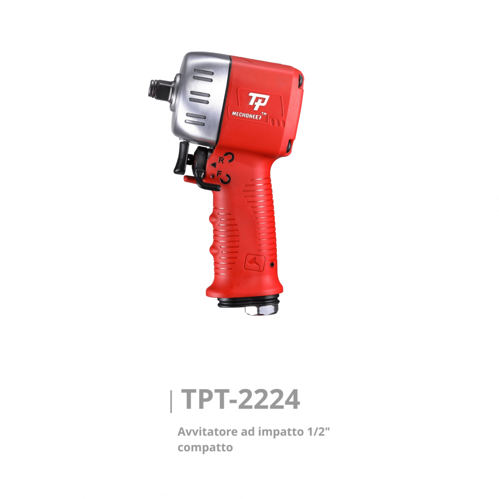 Promozione prodotti in pronta consegna 3 Soluzioni per la rivendita professionale e industriale TPT 2224 Avvitatore ad impatto dritto da 1 2 compatto Soluzioni per la rivendita professionale e industriale Airtechnology presenta la promozione a tempo " Winter Sales": decine di prodotti di diverse categorie, in pronta consegna, ad un prezzo speciale.